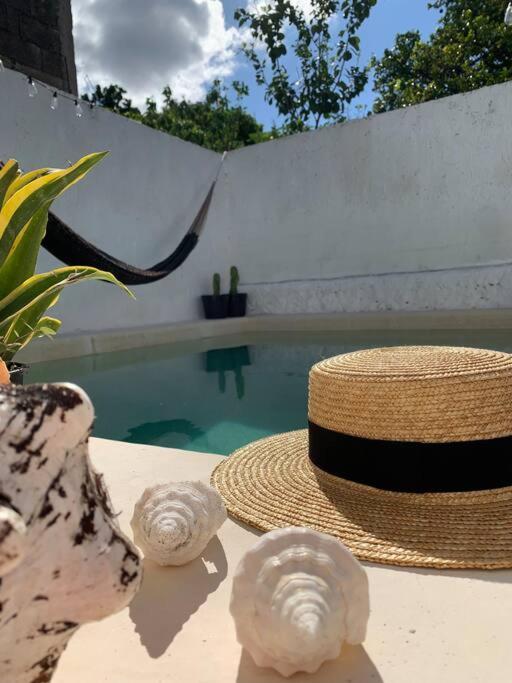 Casita Azul Colonial En El Centro De Merida. Bagian luar foto