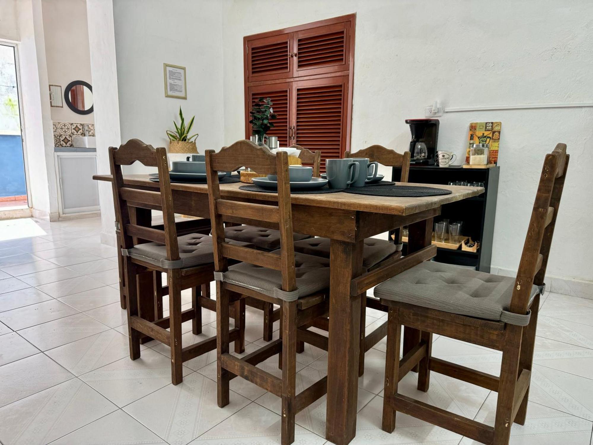 Casita Azul Colonial En El Centro De Merida. Bagian luar foto