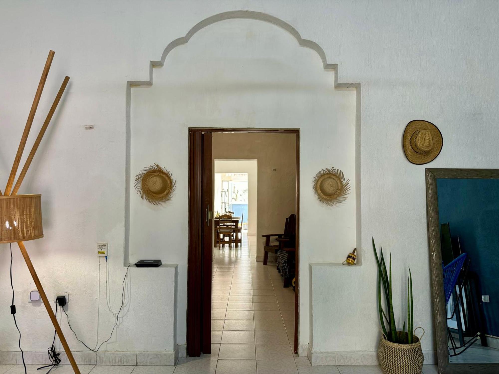 Casita Azul Colonial En El Centro De Merida. Bagian luar foto